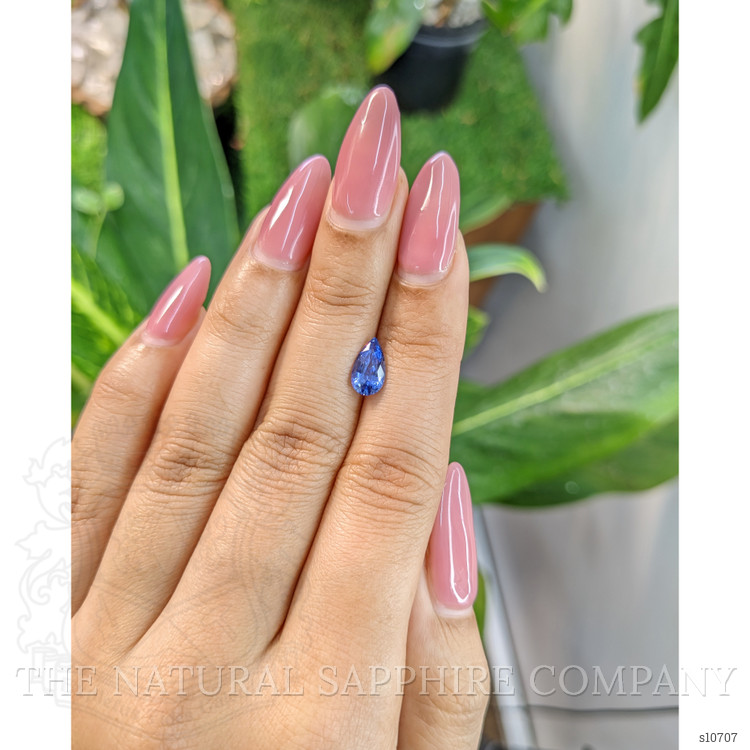 1.20 Ct. Blue Sapphire from Ceylon (Sri Lanka)