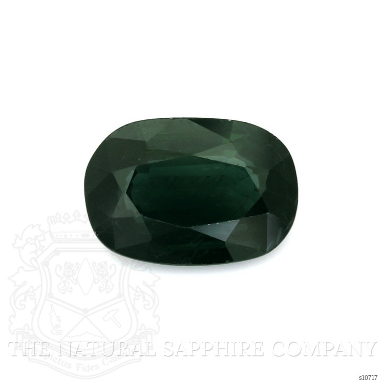 4.02 Ct. Bluish Green Sapphire from Ceylon (Sri Lanka)