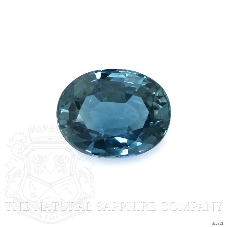 2.27 Ct. Greenish Blue Sapphire from Ceylon (Sri Lanka)