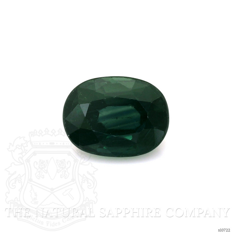 1.85 Ct. Bluish Green Sapphire from Ceylon (Sri Lanka)