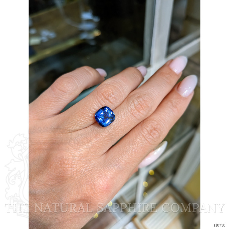 5.03 Ct. Blue Sapphire from Ceylon (Sri Lanka)
