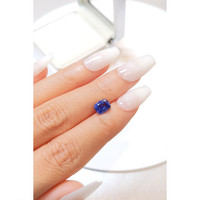 2.00 Ct. Blue Sapphire from Ceylon (Sri Lanka) Life Style