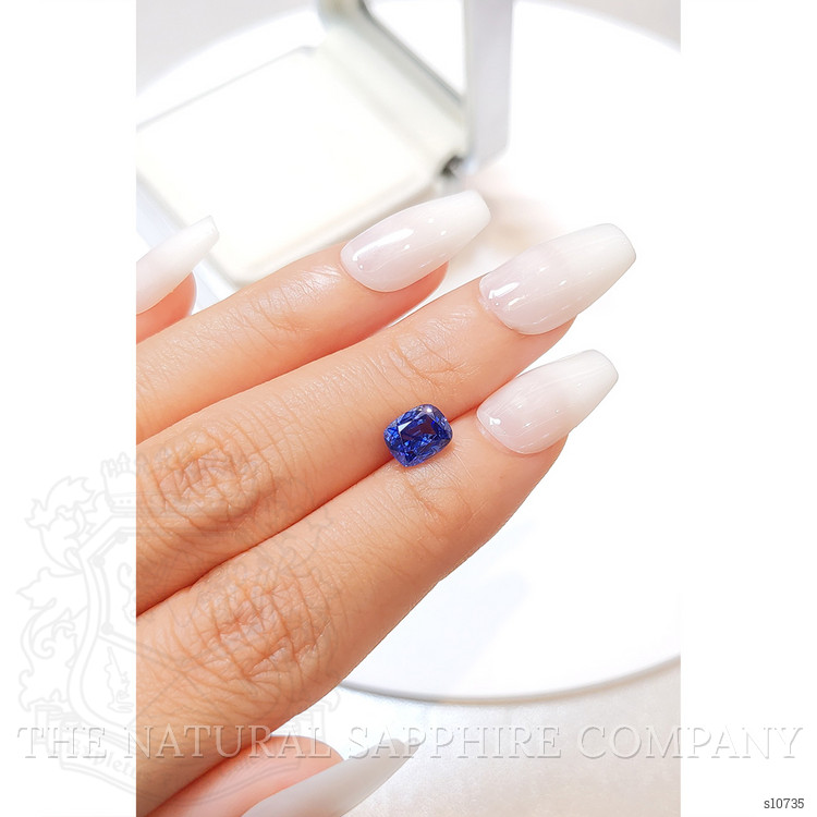 2.00 Ct. Blue Sapphire from Ceylon (Sri Lanka)