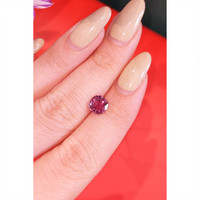 1.49 Ct. Reddish Pink Sapphire from Ceylon (Sri Lanka) Life Style