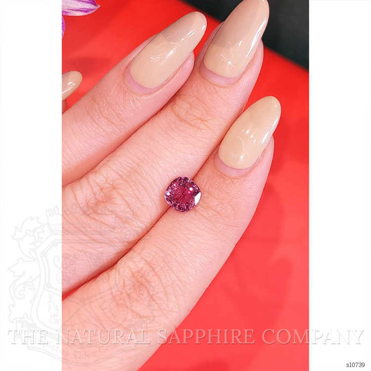 1.49 Ct. Reddish Pink Sapphire from Ceylon (Sri Lanka)