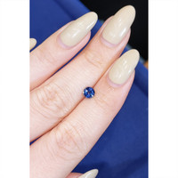 0.63 Ct. Blue Sapphire from Ceylon (Sri Lanka) Life Style