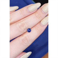0.94 Ct. Blue Sapphire from Ceylon (Sri Lanka) Life Style