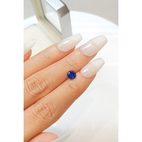 1.29 Ct. Blue Sapphire from Ceylon (Sri Lanka) Life Style