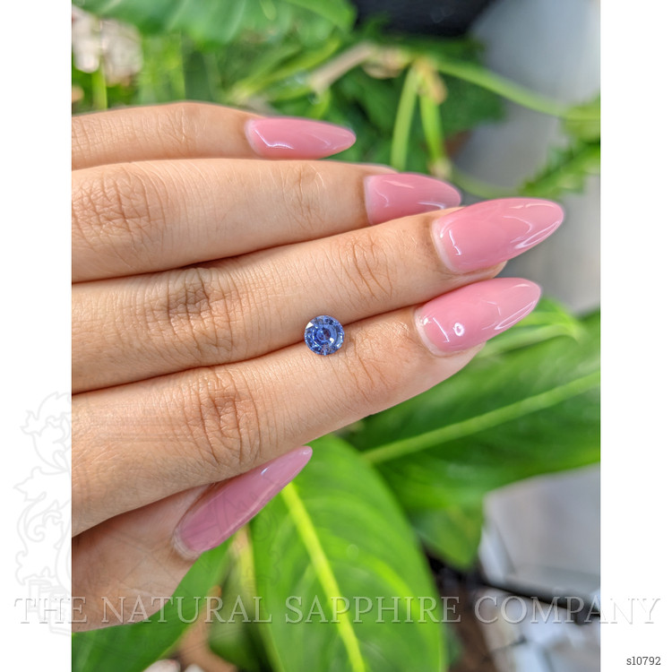 0.80 Ct. Blue Sapphire from Ceylon (Sri Lanka)