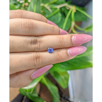 0.68 Ct. Blue Sapphire from Ceylon (Sri Lanka) Life Style
