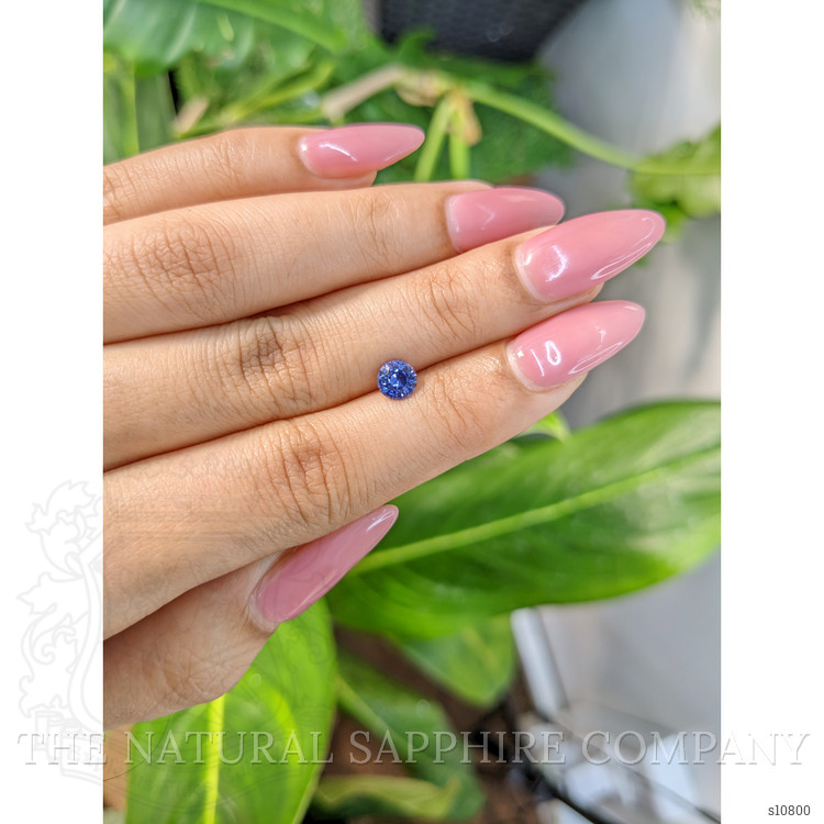 0.73 Ct. Blue Sapphire from Ceylon (Sri Lanka)