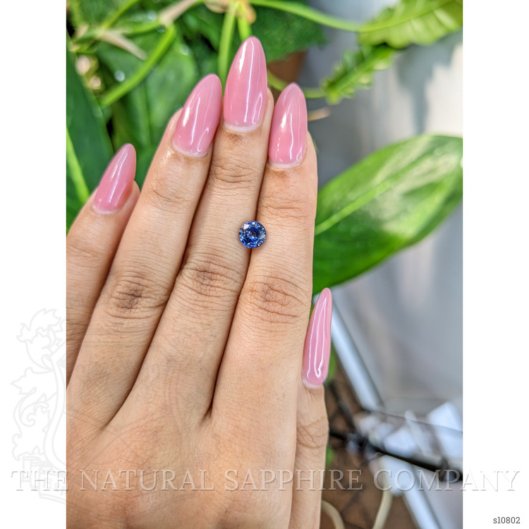 1.23 Ct. Blue Sapphire from Ceylon (Sri Lanka)