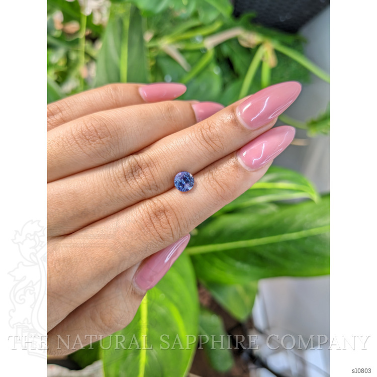 1.34 Ct. Blue Sapphire from Ceylon (Sri Lanka)