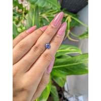 1.34 Ct. Blue Sapphire from Ceylon (Sri Lanka) Life Style