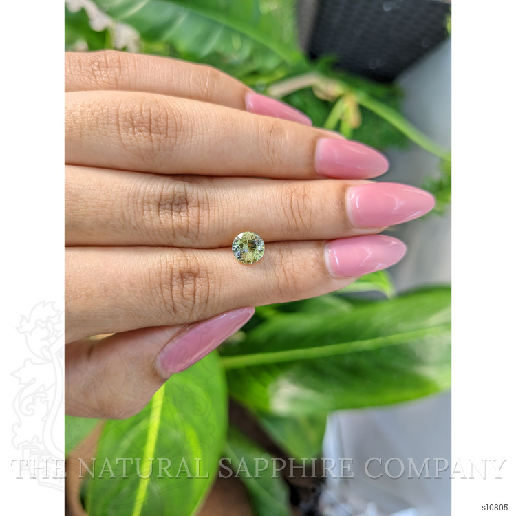 1.65 Ct. Bi Color Sapphire from Ceylon (Sri Lanka)