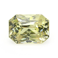3.45 Ct. Greenish Yellow Sapphire from Ceylon (Sri Lanka) Video