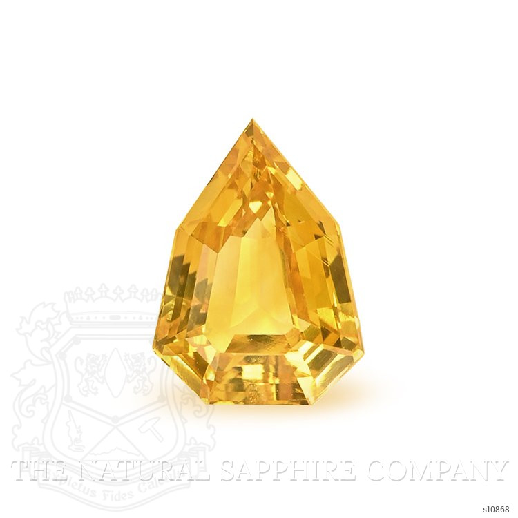 2.09 Ct. Orangish Yellow Sapphire from Ceylon (Sri Lanka)