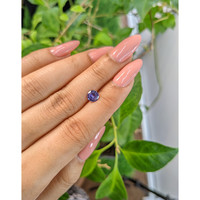 0.86 Ct. Purple Sapphire from Ceylon (Sri Lanka) Life Style