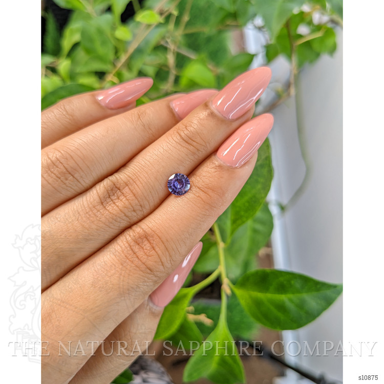 0.86 Ct. Purple Sapphire from Ceylon (Sri Lanka)
