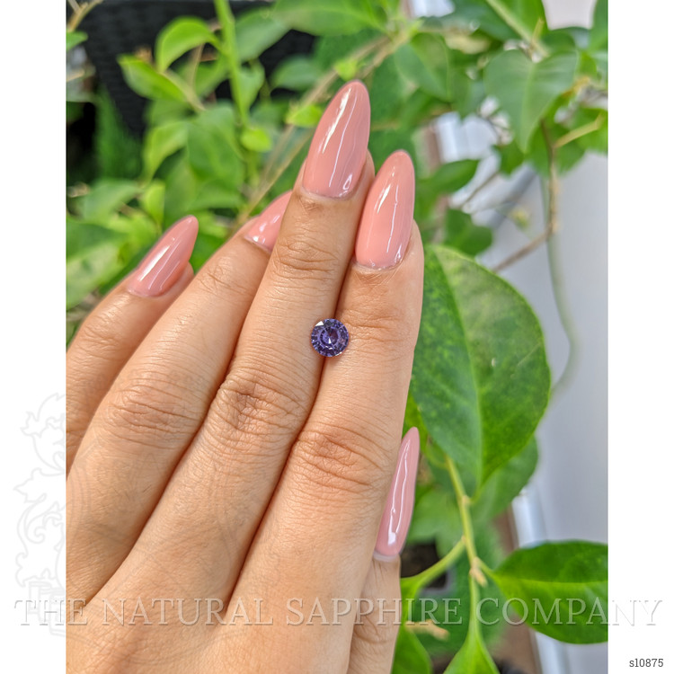 0.86 Ct. Purple Sapphire from Ceylon (Sri Lanka)