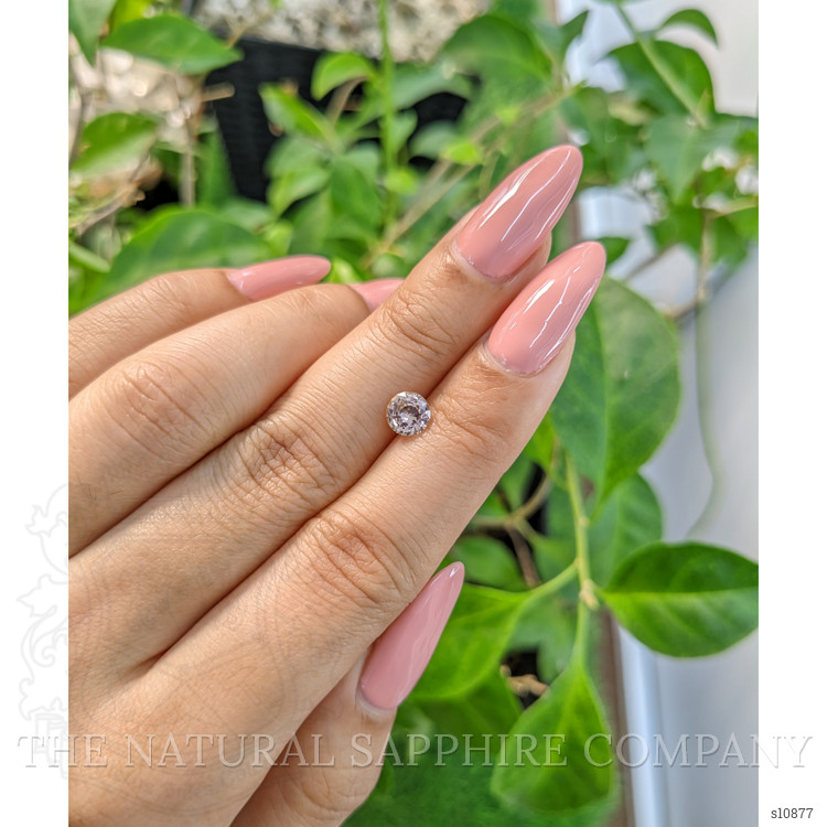 0.86 Ct. Peach Sapphire from Ceylon (Sri Lanka)