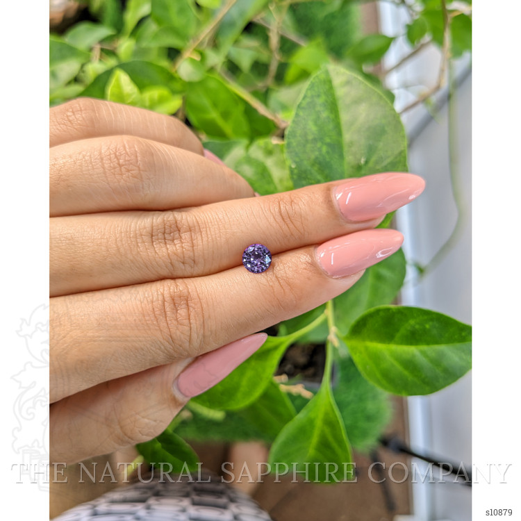 1.08 Ct. Pinkish Purple Sapphire from Ceylon (Sri Lanka)