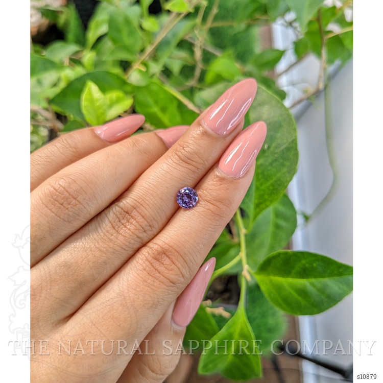 1.08 Ct. Pinkish Purple Sapphire from Ceylon (Sri Lanka)