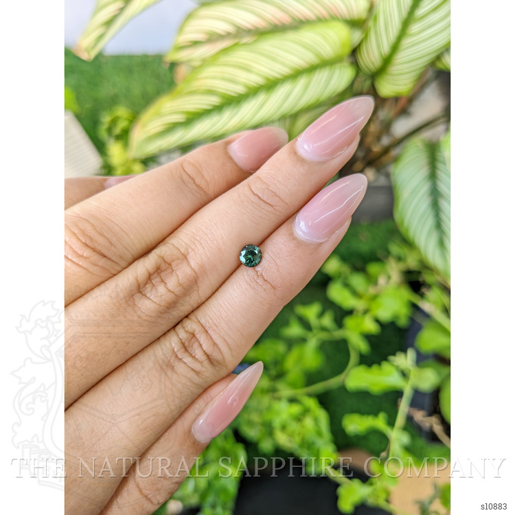 0.63 Ct. Green Sapphire from Madagascar