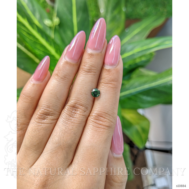 0.86 Ct. Green Sapphire from Madagascar