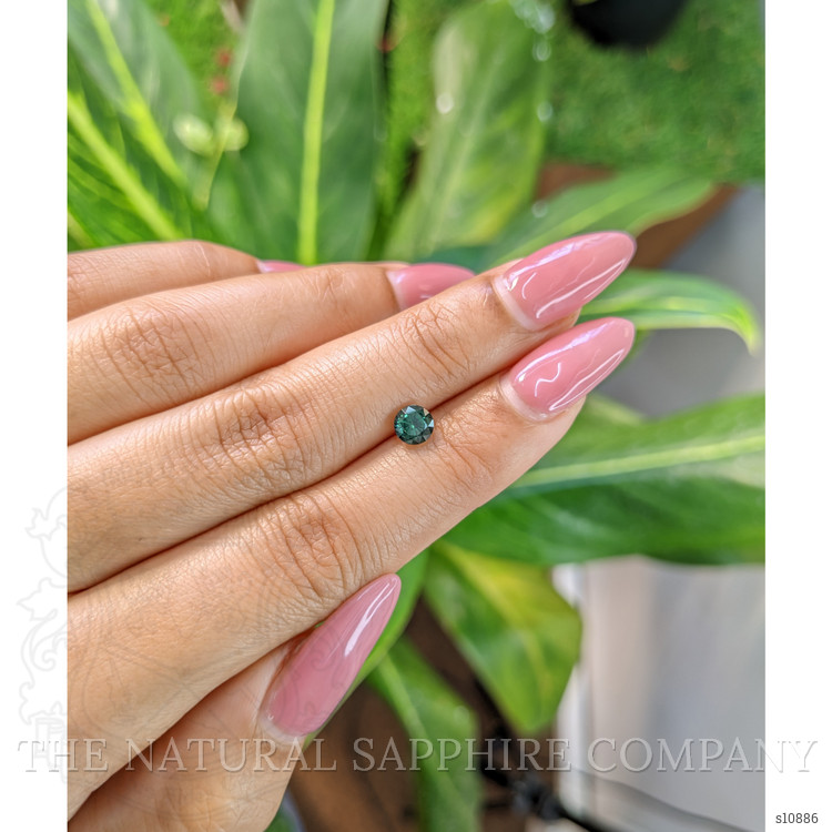 0.84 Ct. Bluish Green Sapphire from Madagascar