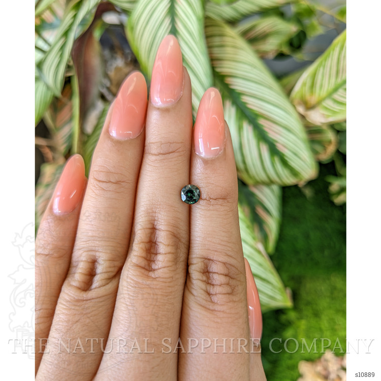 0.79 Ct. Bluish Green Sapphire from Madagascar