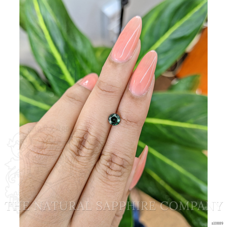 0.79 Ct. Bluish Green Sapphire from Madagascar