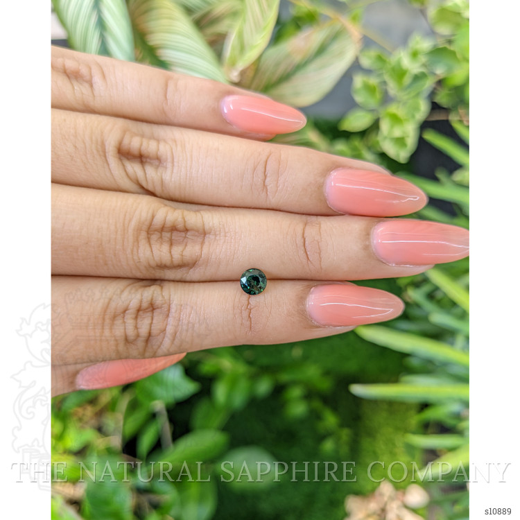 0.79 Ct. Bluish Green Sapphire from Madagascar