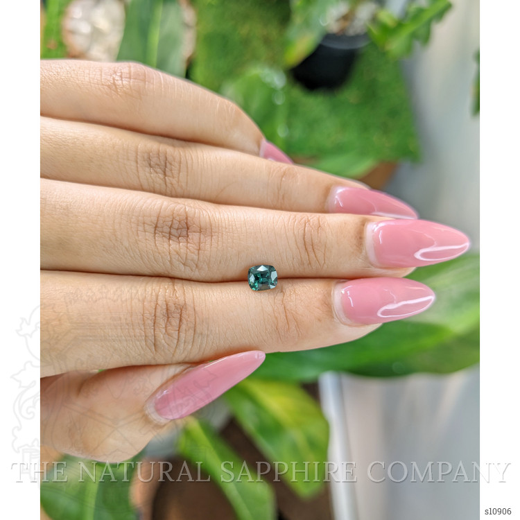 0.88 Ct. Bluish Green Sapphire from Madagascar