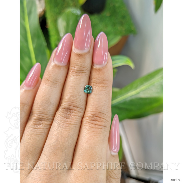 0.53 Ct. Bluish Green Sapphire from Madagascar