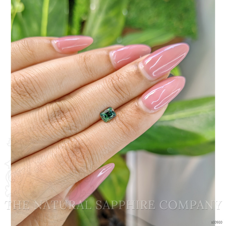 0.85 Ct. Green Sapphire from Madagascar