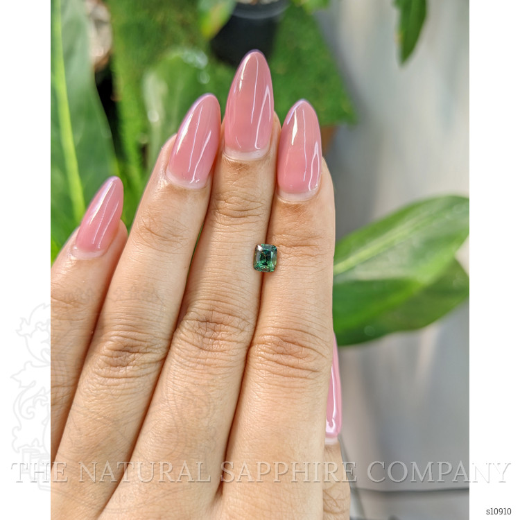 0.85 Ct. Green Sapphire from Madagascar