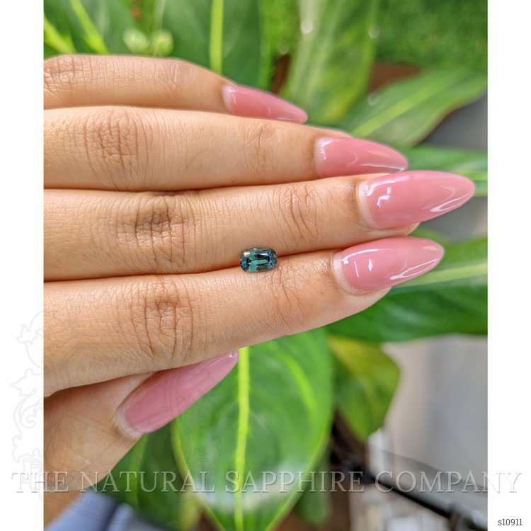 0.68 Ct. Green Sapphire from Madagascar