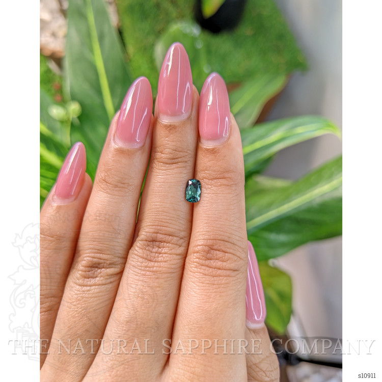 0.68 Ct. Green Sapphire from Madagascar