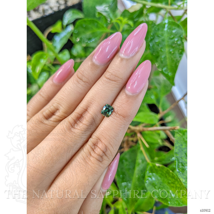 0.87 Ct. Green Sapphire from Madagascar