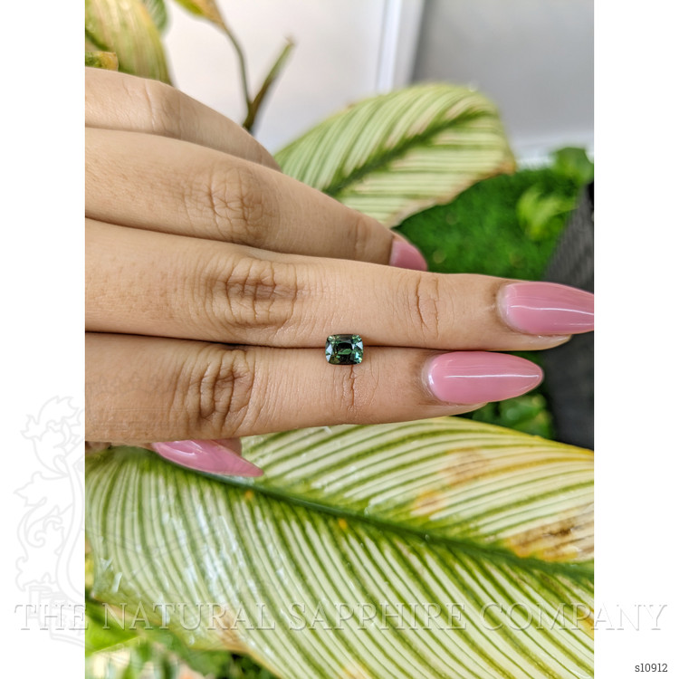 0.87 Ct. Green Sapphire from Madagascar