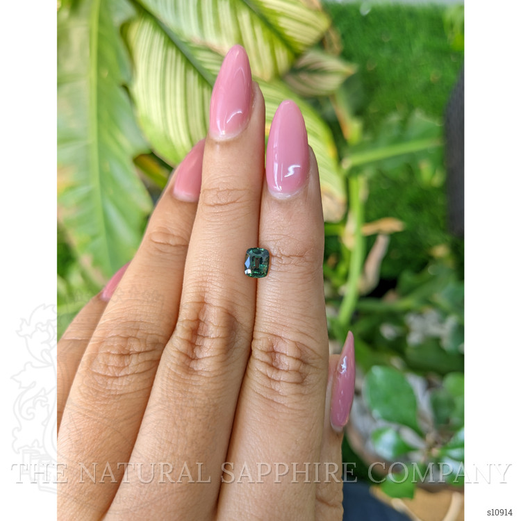 0.79 Ct. Green Sapphire from Madagascar