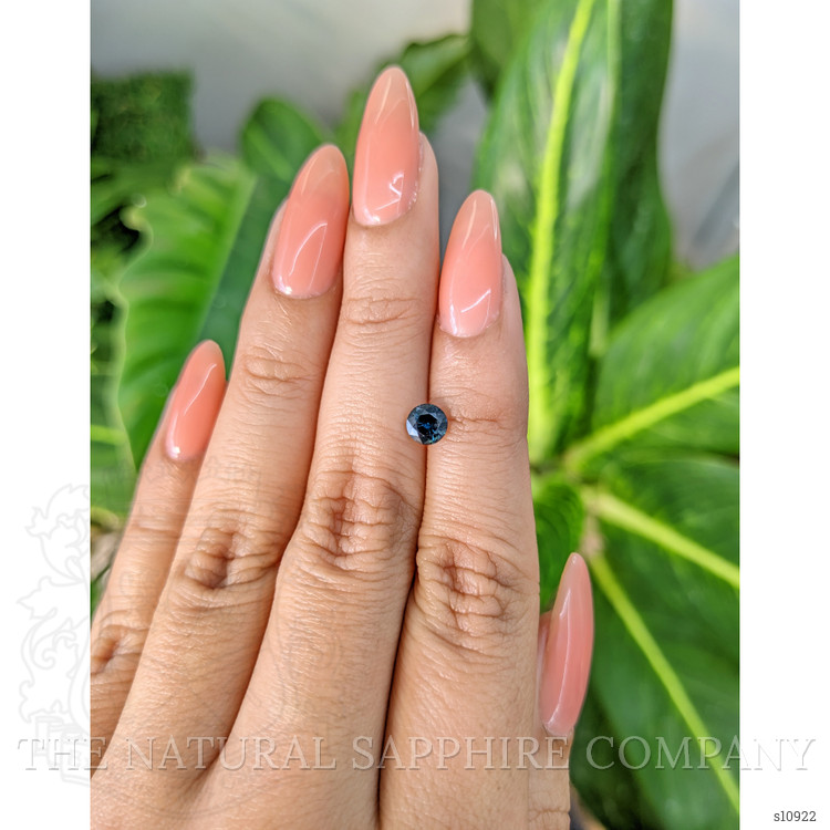 0.76 Ct. Greenish Blue Sapphire from Madagascar