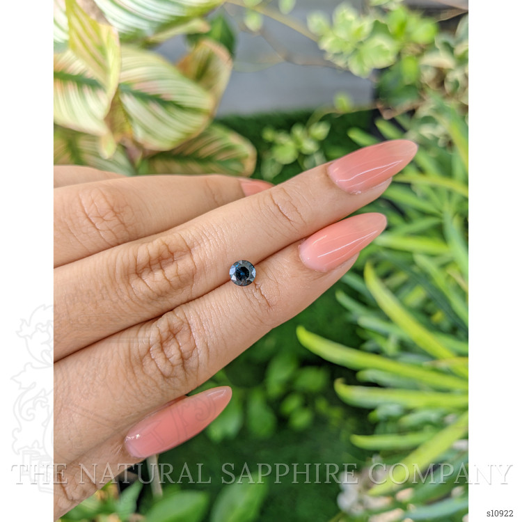 0.76 Ct. Greenish Blue Sapphire from Madagascar