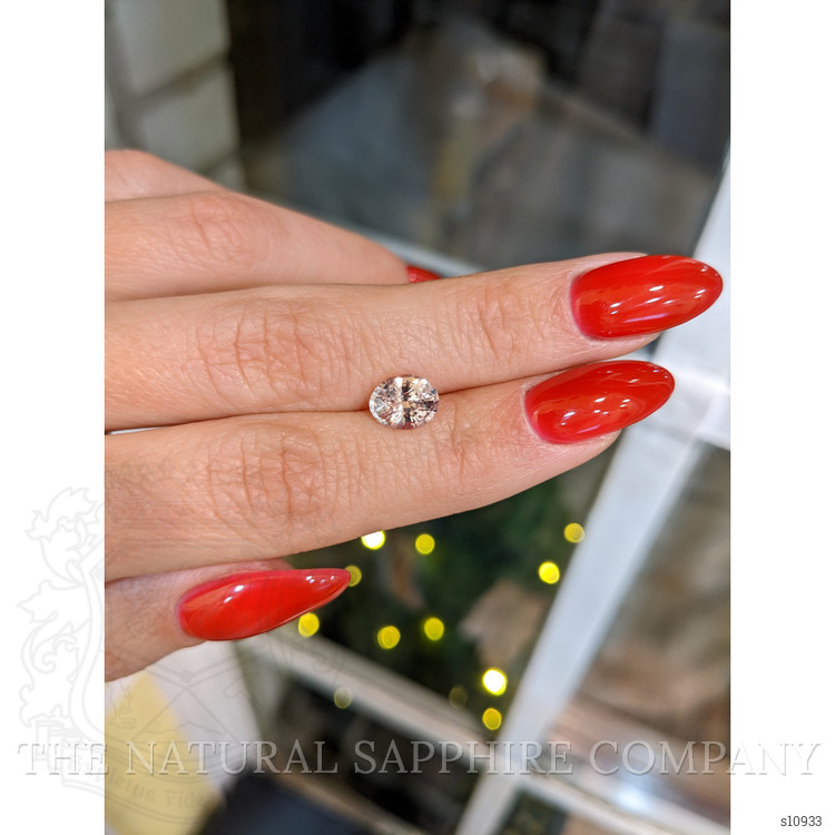 1.84 Ct. Peach Sapphire from Ceylon (Sri Lanka)