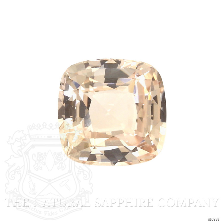 4.05 Ct. Peach Sapphire from Ceylon (Sri Lanka)