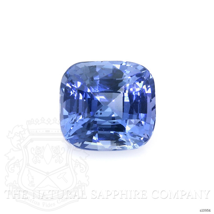 Accent Stones Blue Sapphire Ring 2.15 Ct., 18K Yellow Gold