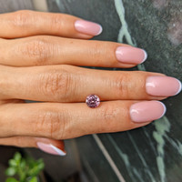 1.46 Ct. Purplish Pink Sapphire from Ceylon (Sri Lanka) Life Style