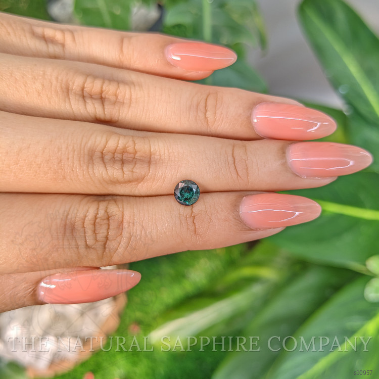 1.20 Ct. Bluish Green Sapphire from Madagascar