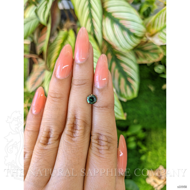 0.99 Ct. Green Sapphire from Madagascar